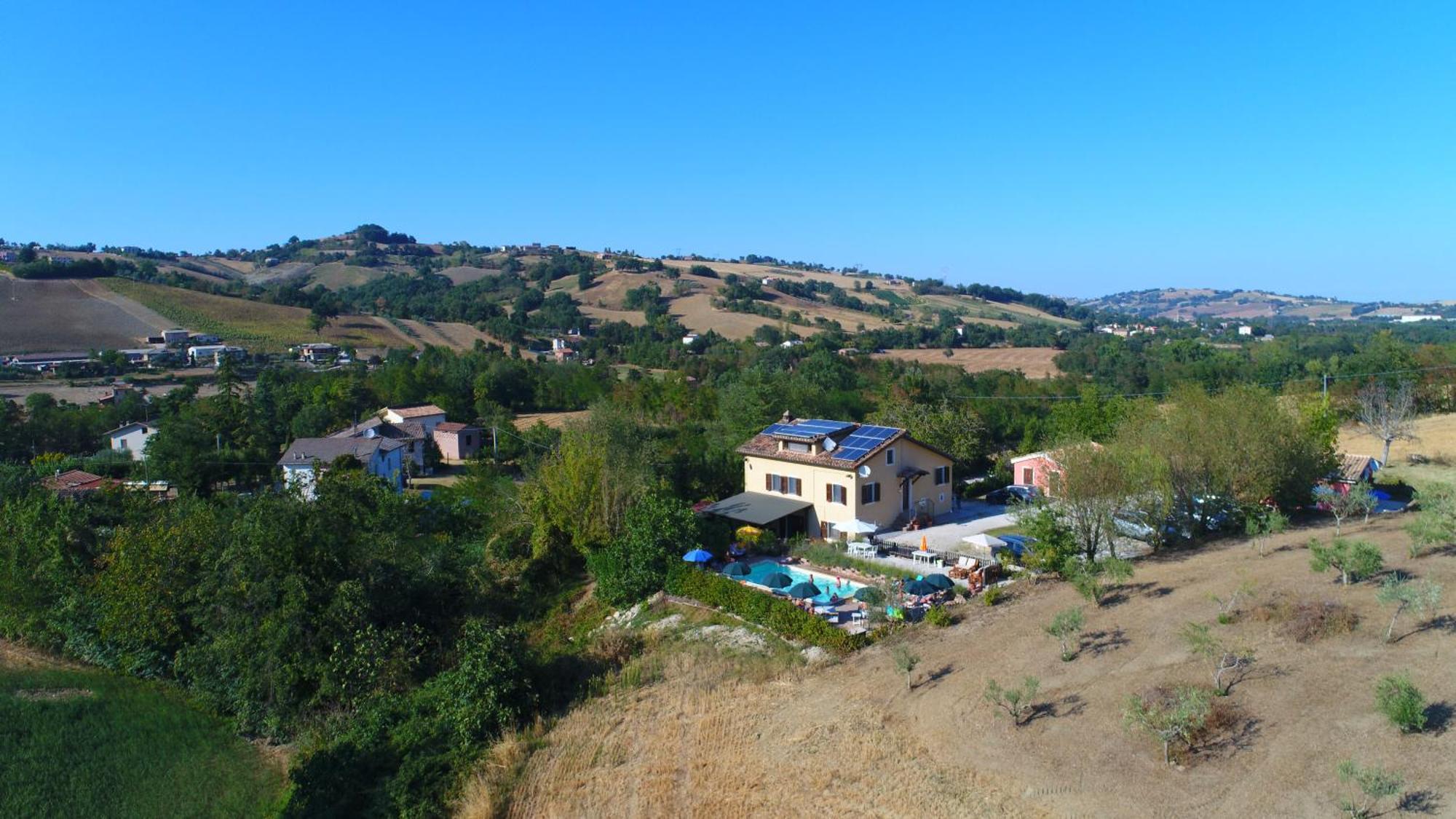Country House Villa Sabrina San Ginesio Extérieur photo